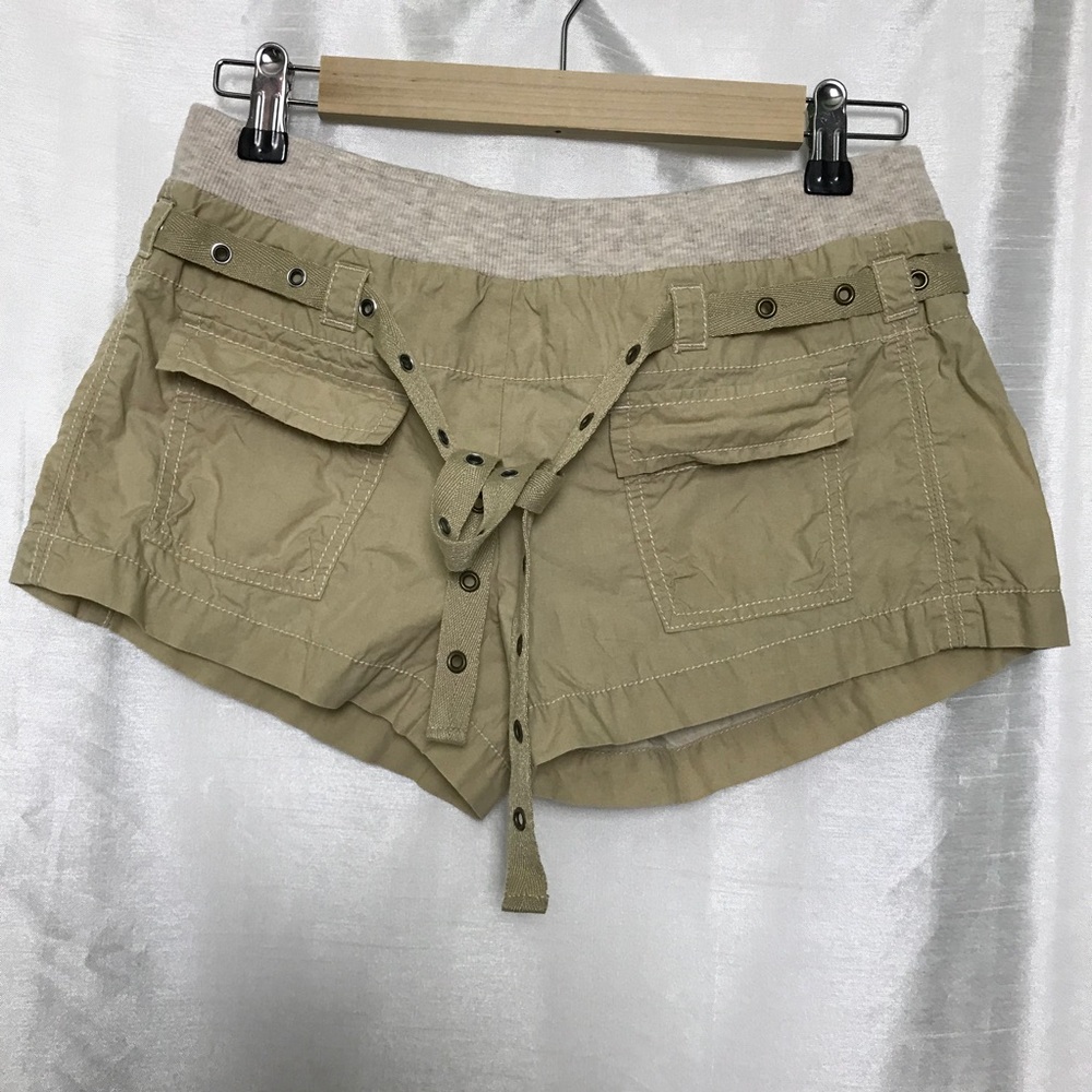 Free People Khaki  shorts size 2
